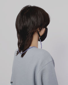 Blue Bead Mask Chain