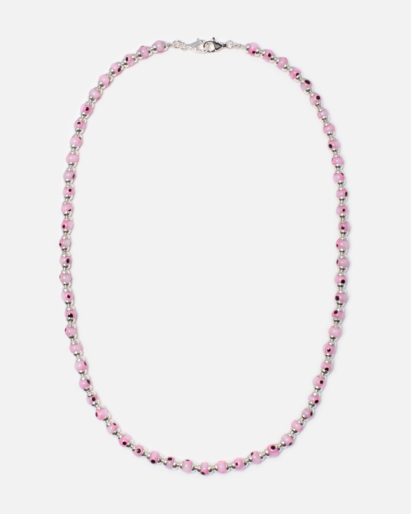 Pink Evil Eye Mask Chain