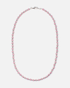 Pink Bead Mask Chain